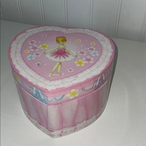 Pink Ballerina Musical Jewelry Box